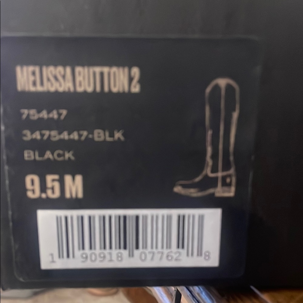 FRYE Black Boots - Size 9.5M